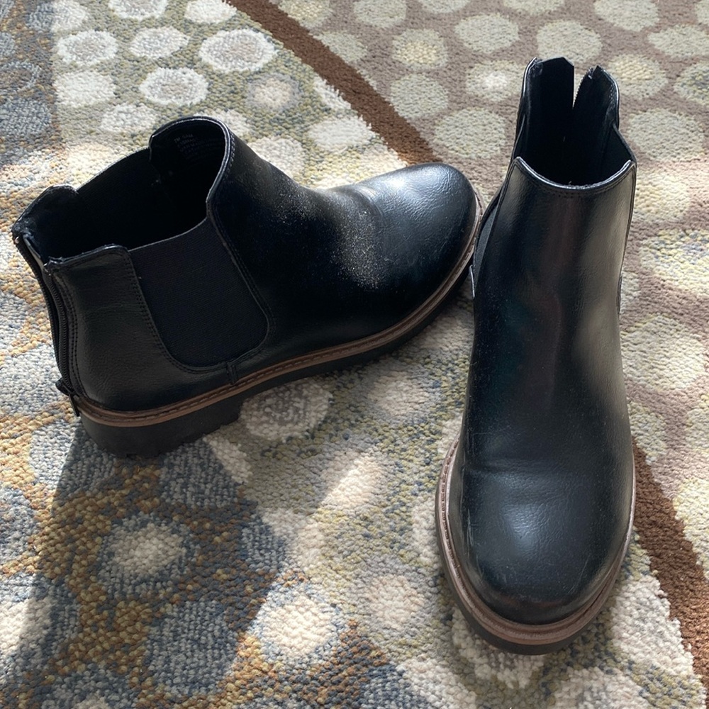 Black booties